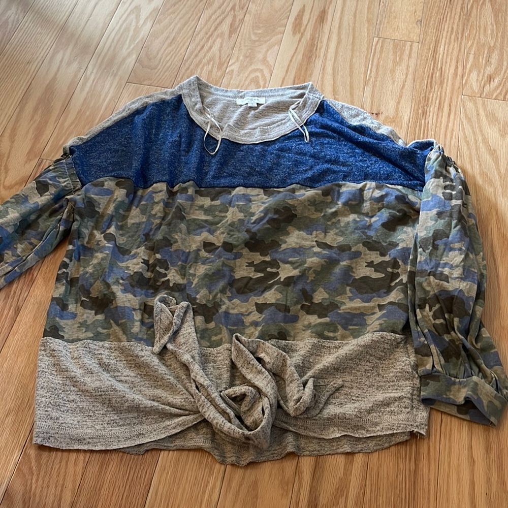 Long sleeve blouse